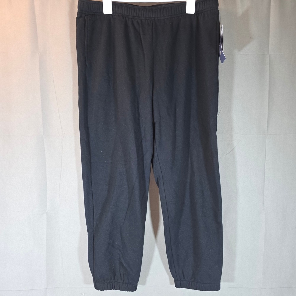 Universal Thread Leisure Studio Black Mid-Rise Joggers Sweatpants Large NWT
